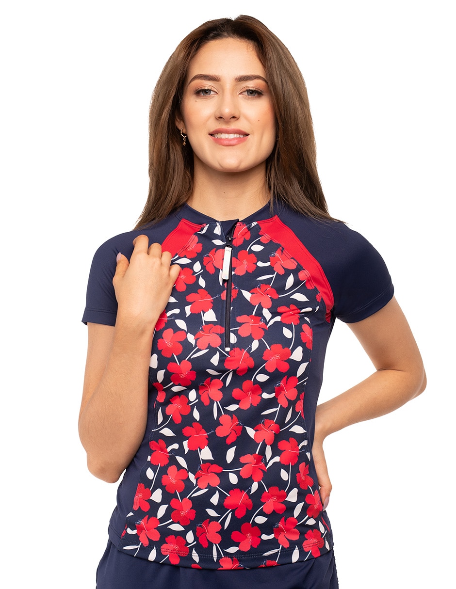 estampado floral para mujer