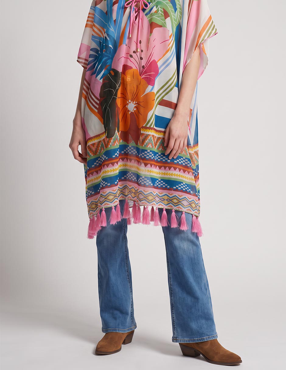 Vestido a la rodilla casual para mujer 2