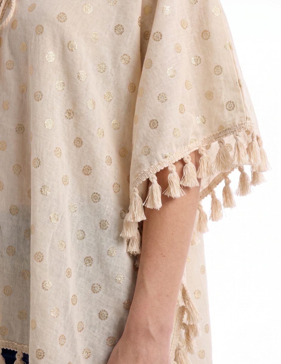 Salida de playa kimono Dolores Cortés para mujer 4