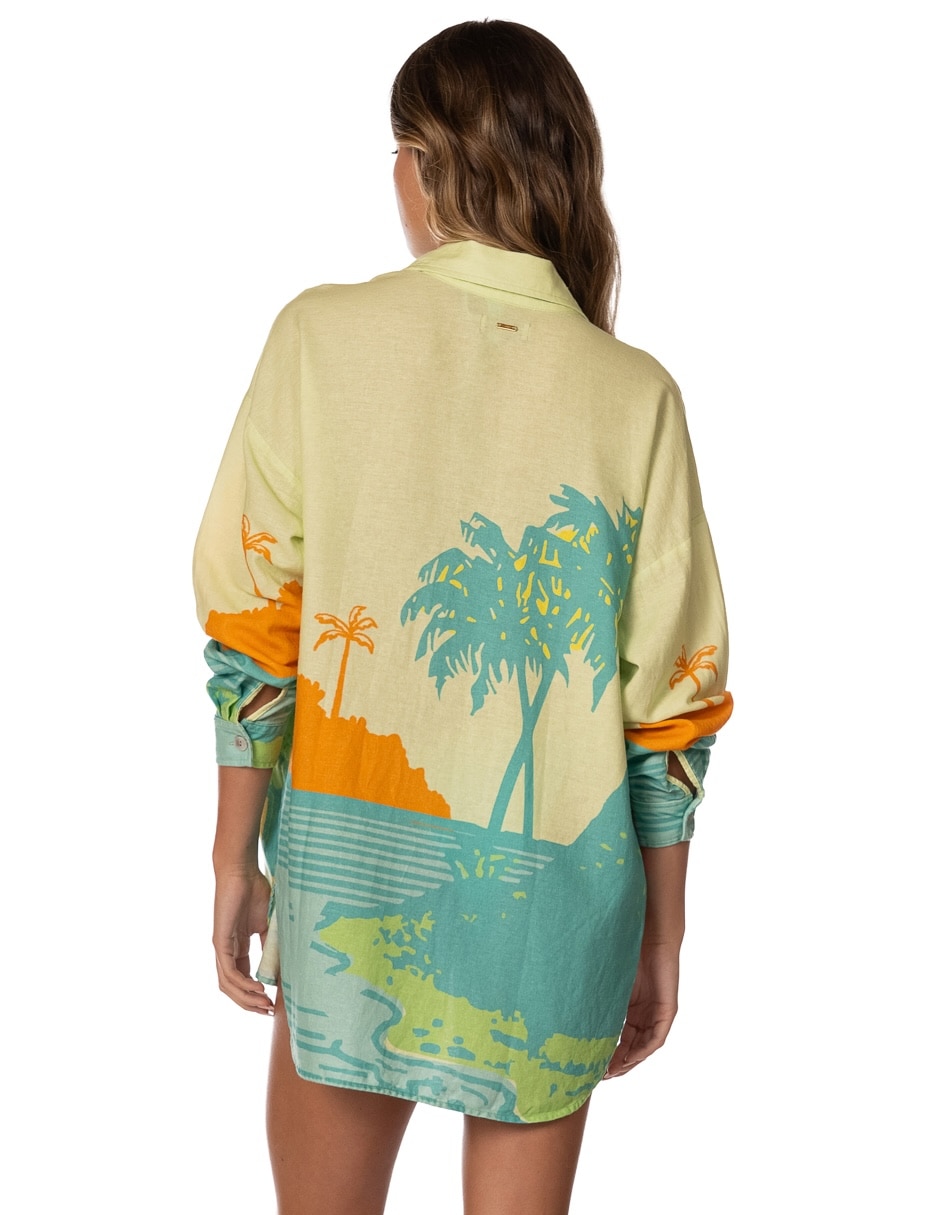Salida de playa con Botones para Mujer 3