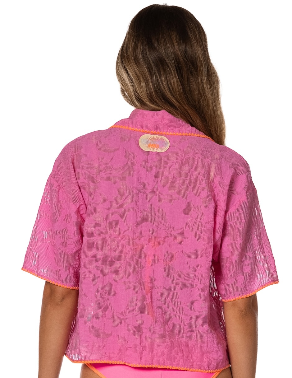 Salida de playa camisa para mujer 5