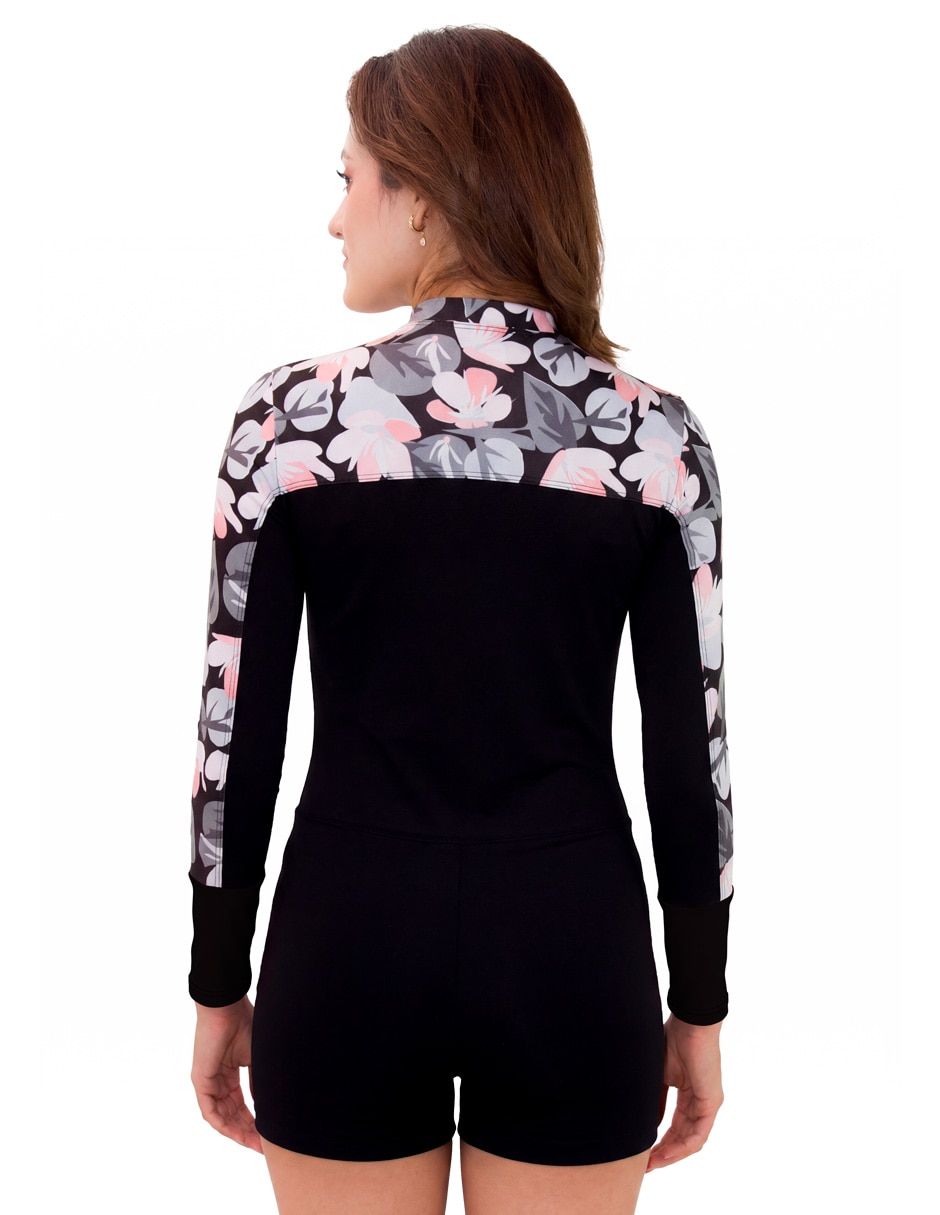 Traje de baño estampado floral para mujer 3