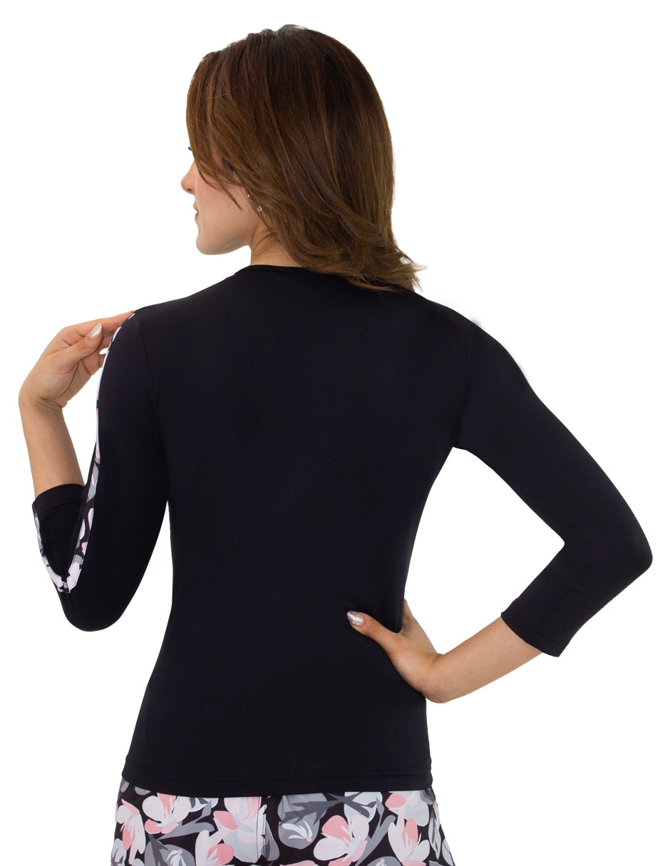 Wetshirt estampado gráfico para mujer 2