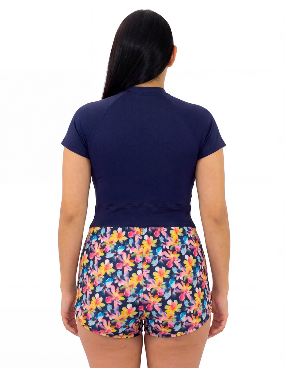Traje de ba–o estampado floral para mujer 6