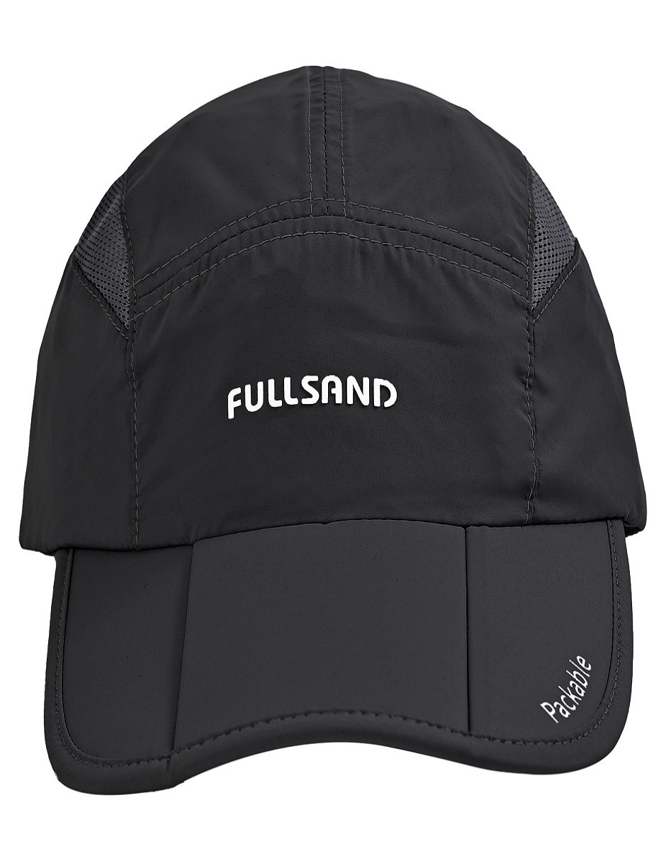 Gorra visera curva broche para casual fullsand packable lisa unisex