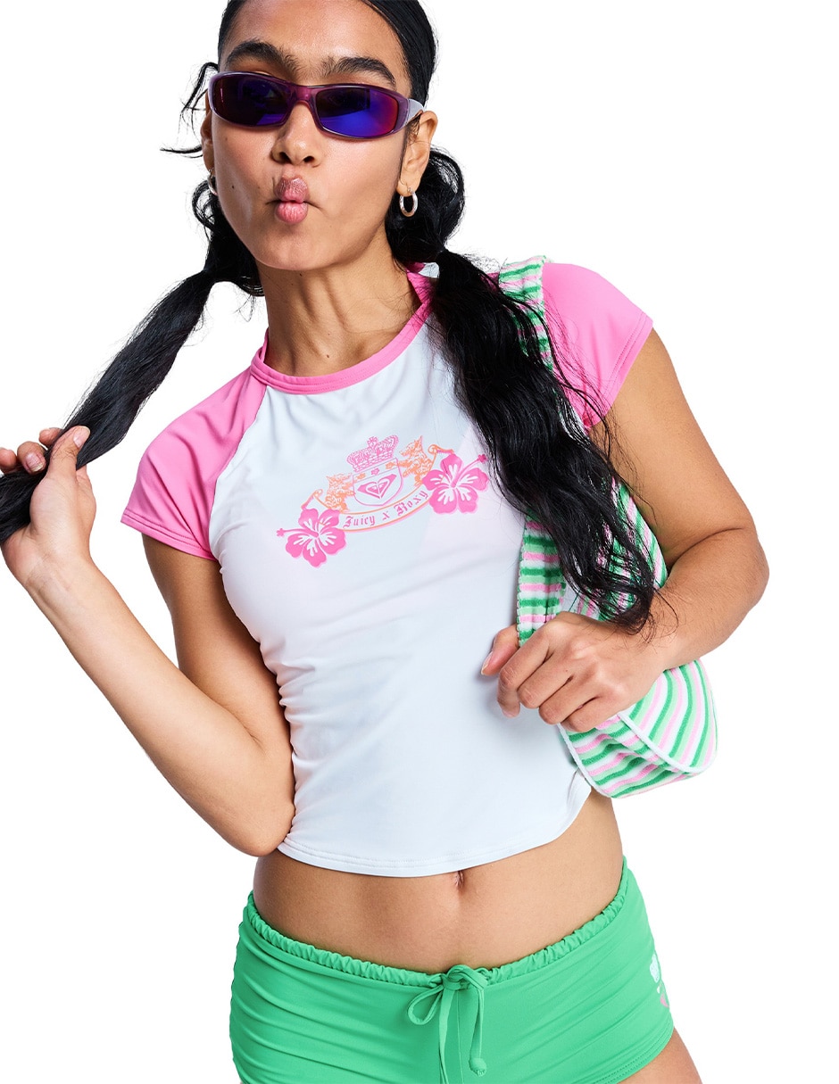 Wetshirt estampado logo para mujer Wetshirt estampado logo para mujer