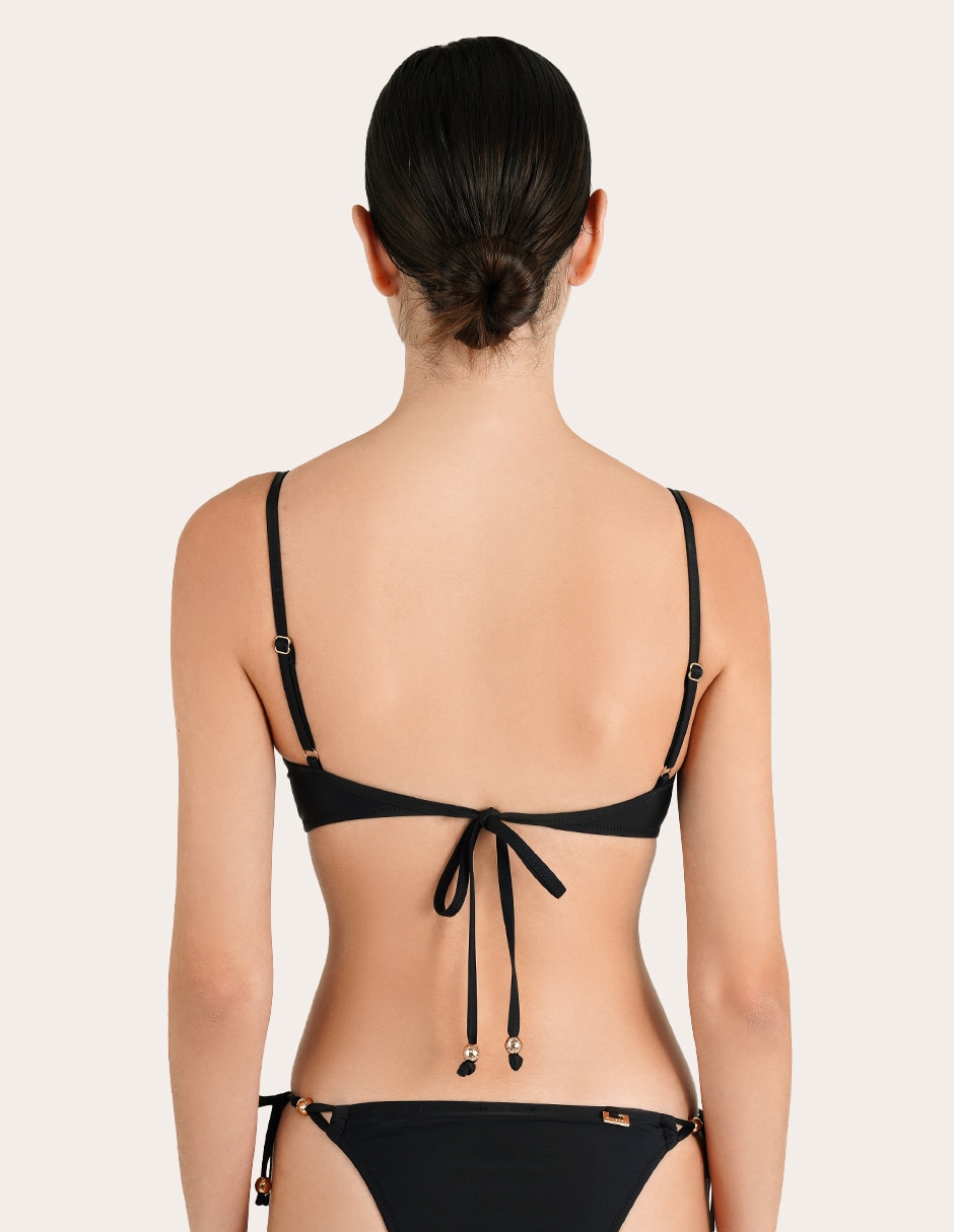 Top bikini con copas removibles para mujer 5