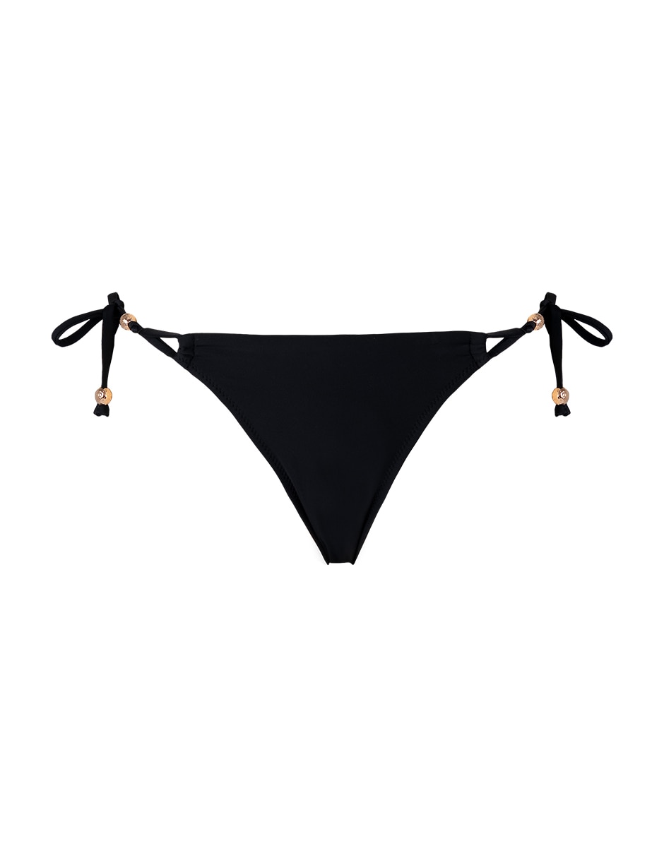 Bikini bikini (si aplica) estampado Liso a la (si aplica) Cadera para mujer 4