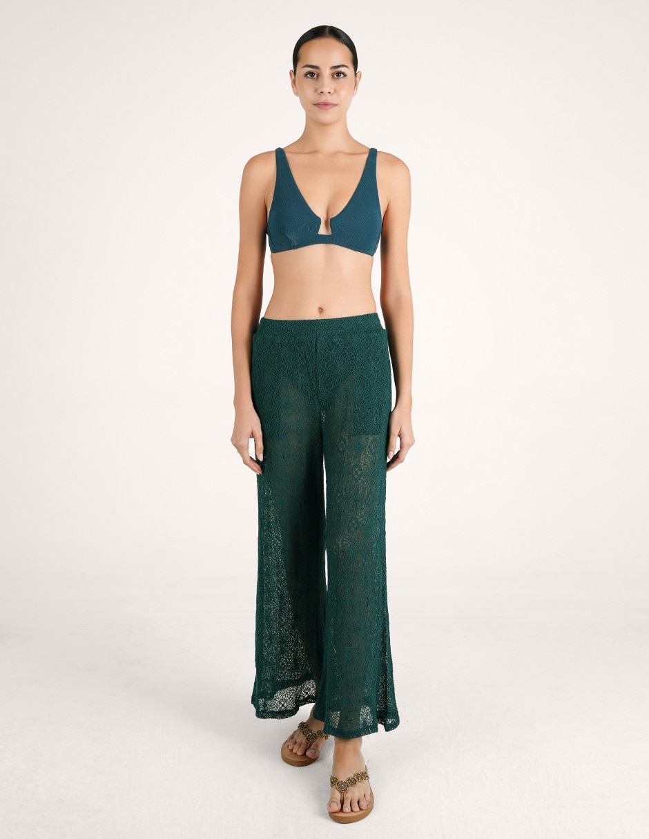 Pantalón relaxed ZINGARA amplio para mujer 2