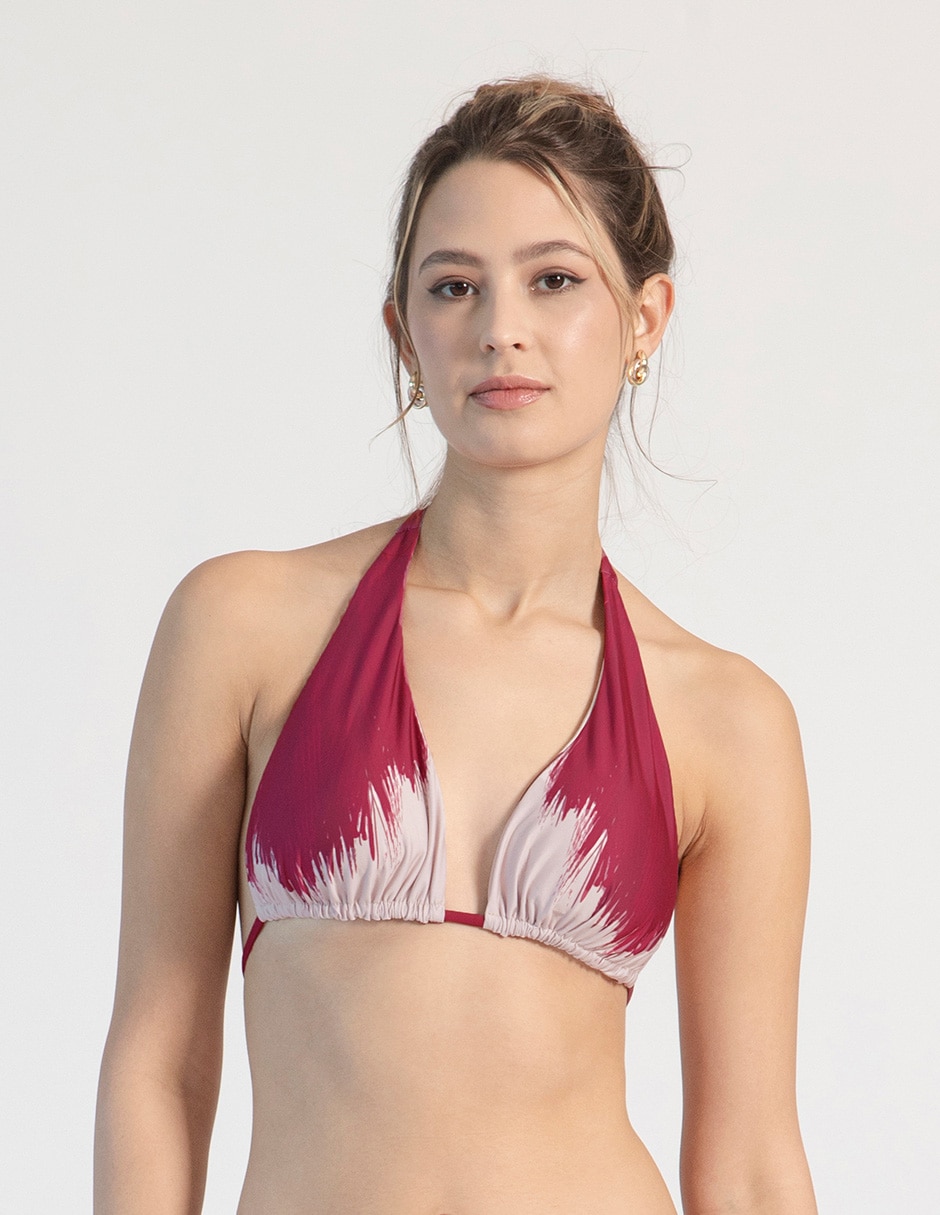 Top bikini estampado Gráfico con (si aplica) copa Con copas para mujer Top bikini estampado Gráfico con (si aplica) copa Con copas para mujer
