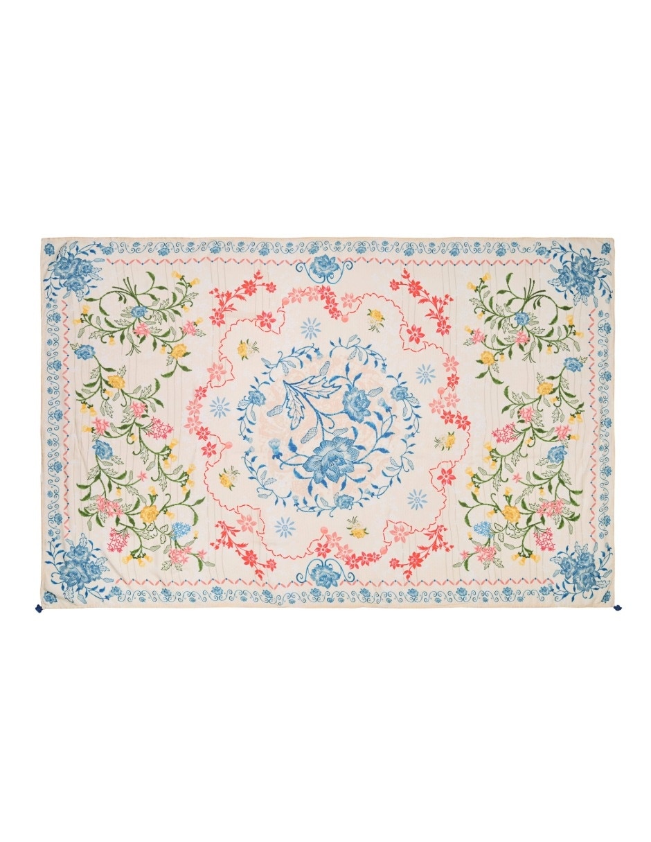 Pareo con estampado floral 3