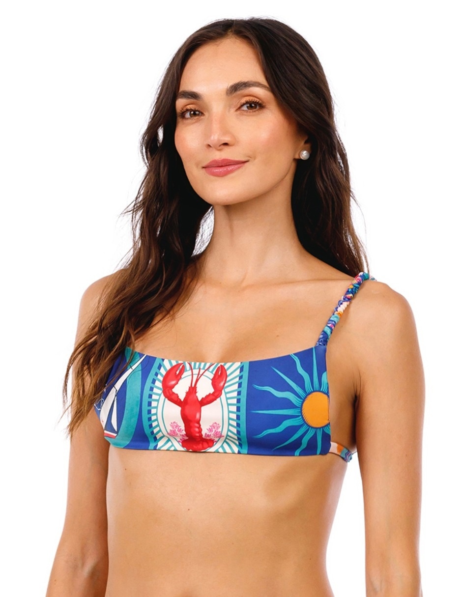 Top bikini para mujer