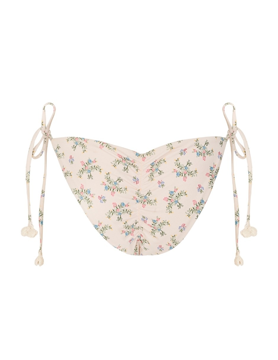 Bikini Agua Bendita estampado Floral a la cadera para mujer