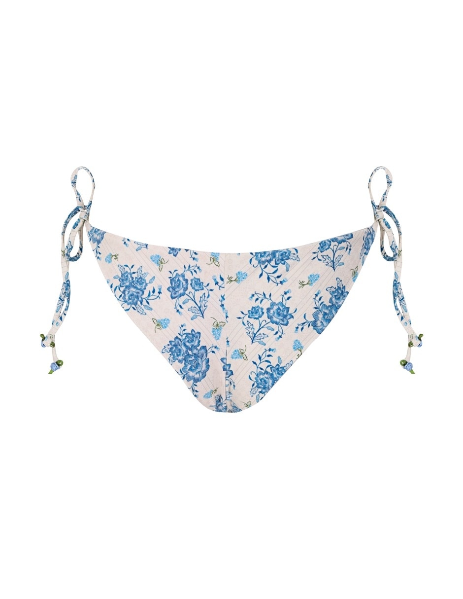 Bikini Agua Bendita estampado Floral a la cadera para mujer
