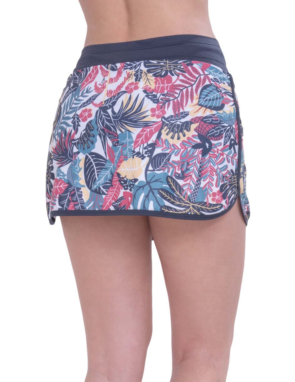 Falda corta fullsand de nylon a la cintura
