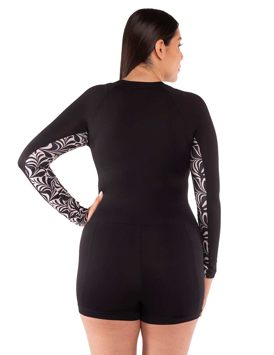 Traje de baño estampado floral para mujer