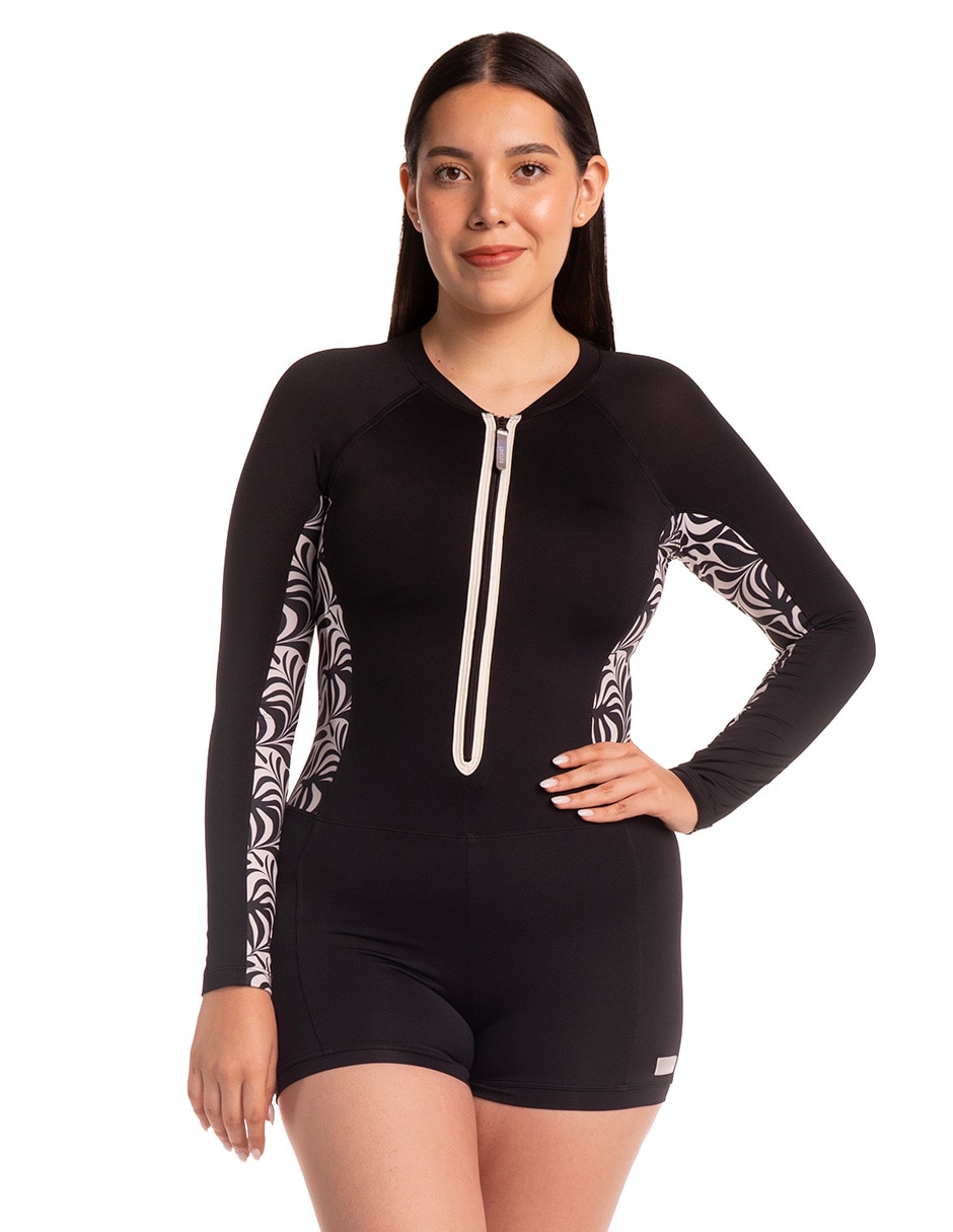 Traje de baño estampado floral para mujer 5