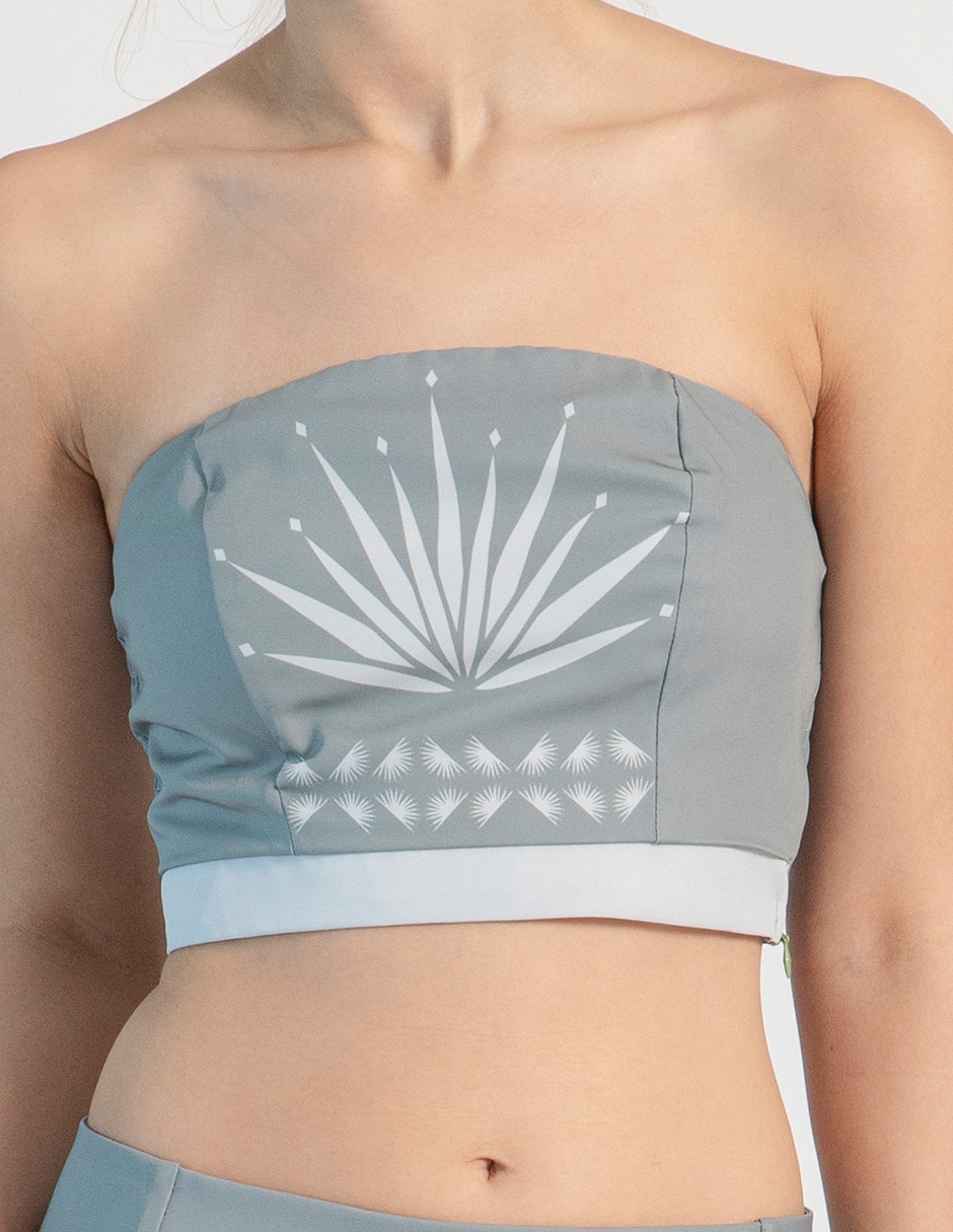 BLUSA Agave manga Sin Manga para mujer