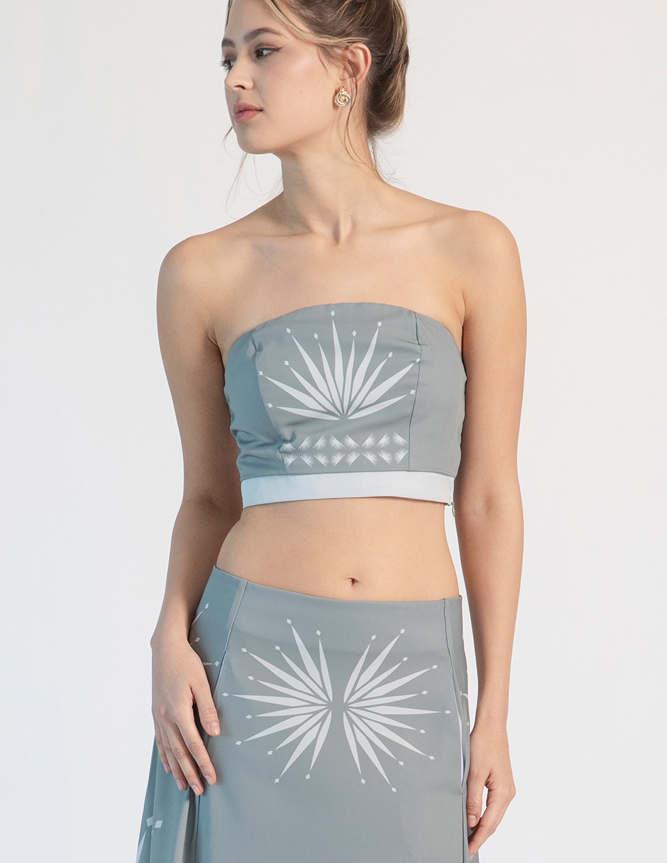 BLUSA Agave manga Sin Manga para mujer 3