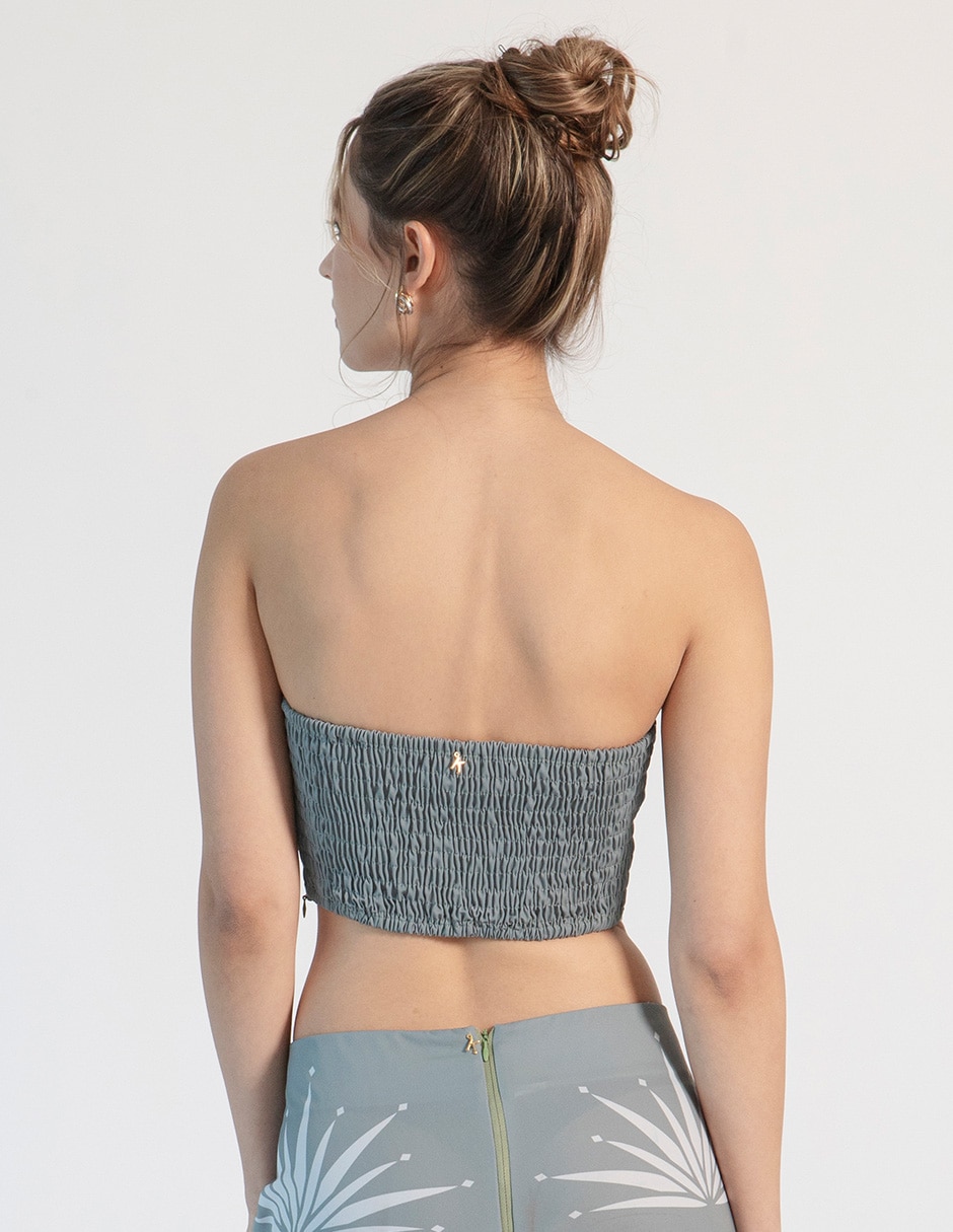 BLUSA Agave manga Sin Manga para mujer 4