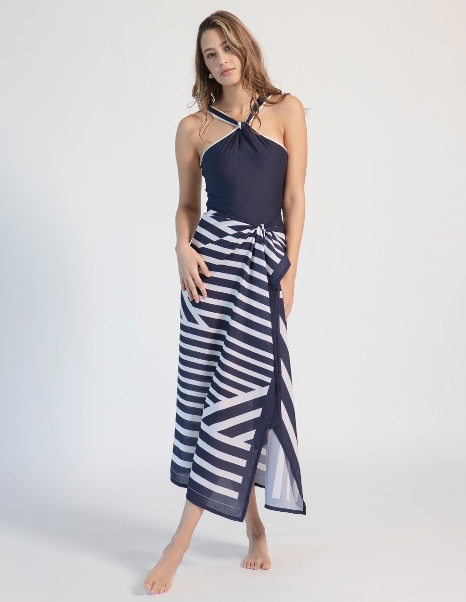 ROPA MUJER con estampado A rayas 3