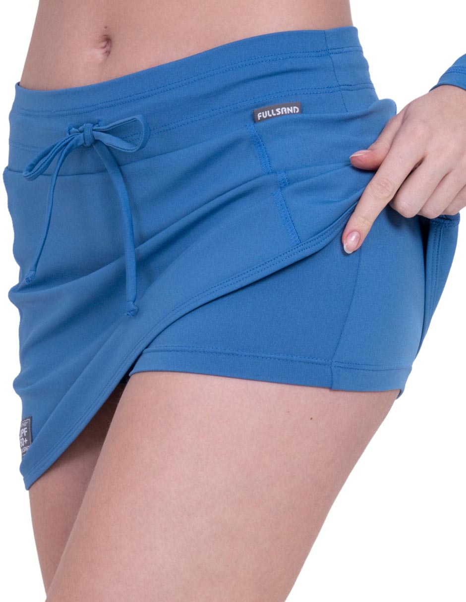Falda short a la cintura 3