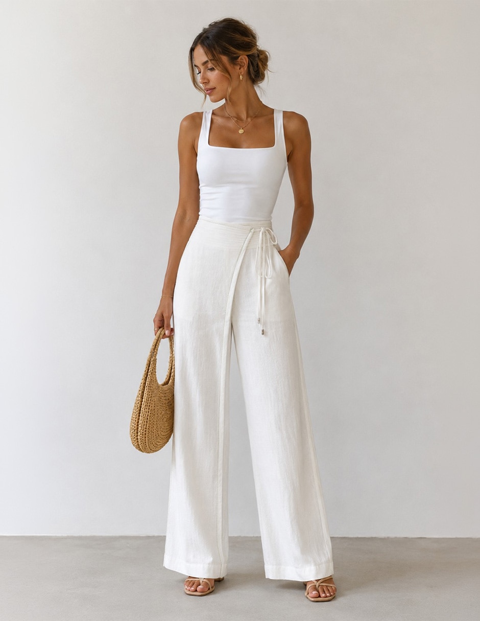 Pantalón relaxed salty weekend regular para mujer