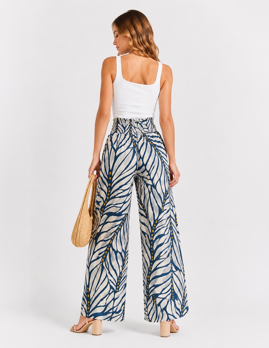 Pantalón regular salty weekend amplio para mujer