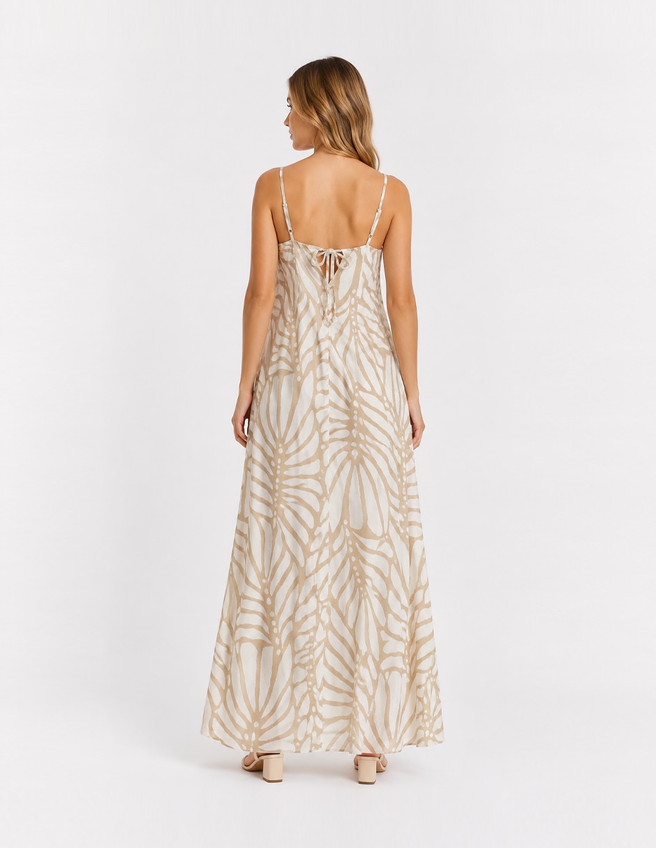 Vestido largo playa para mujer 2