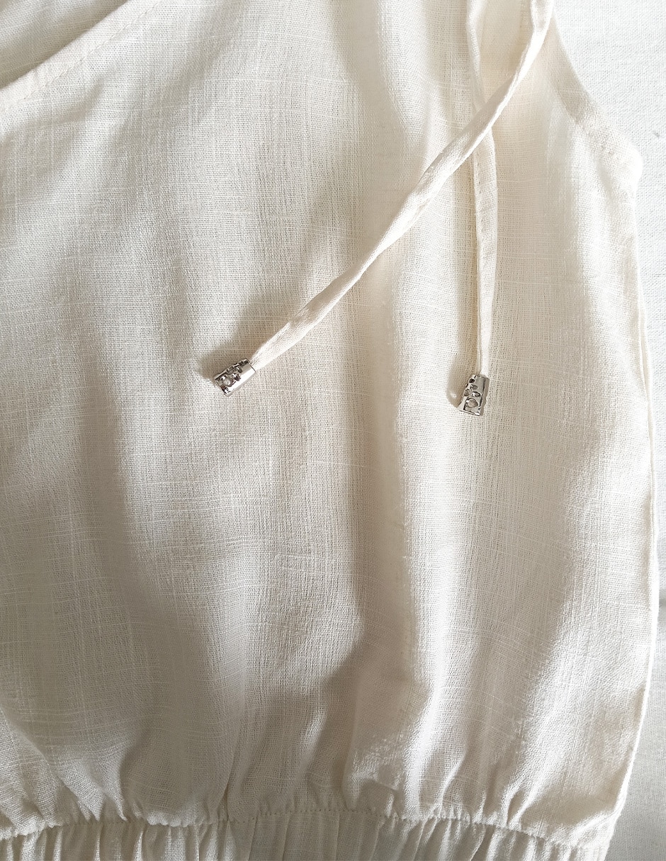 Blusa de playa sin manga para mujer 3
