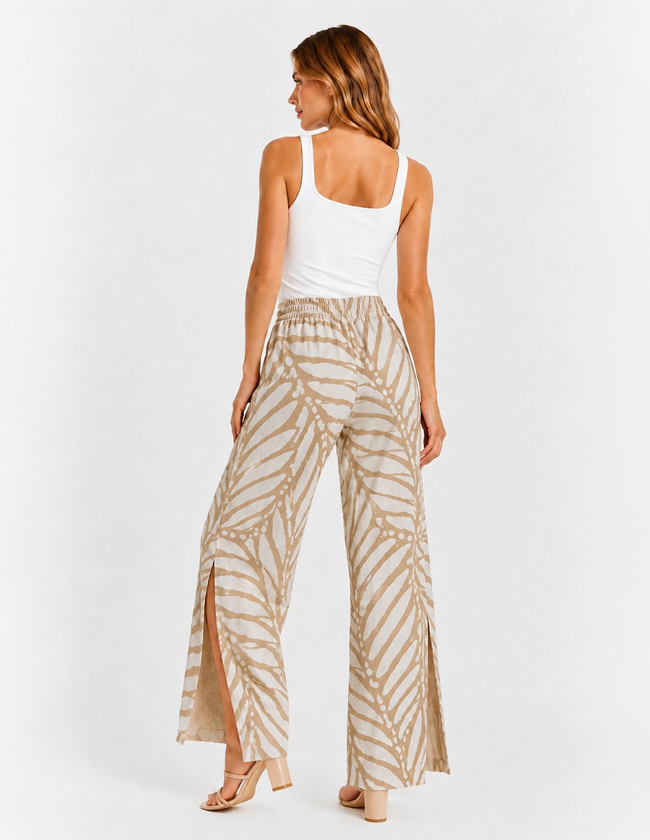 Pantalón relaxed amplio para mujer 3