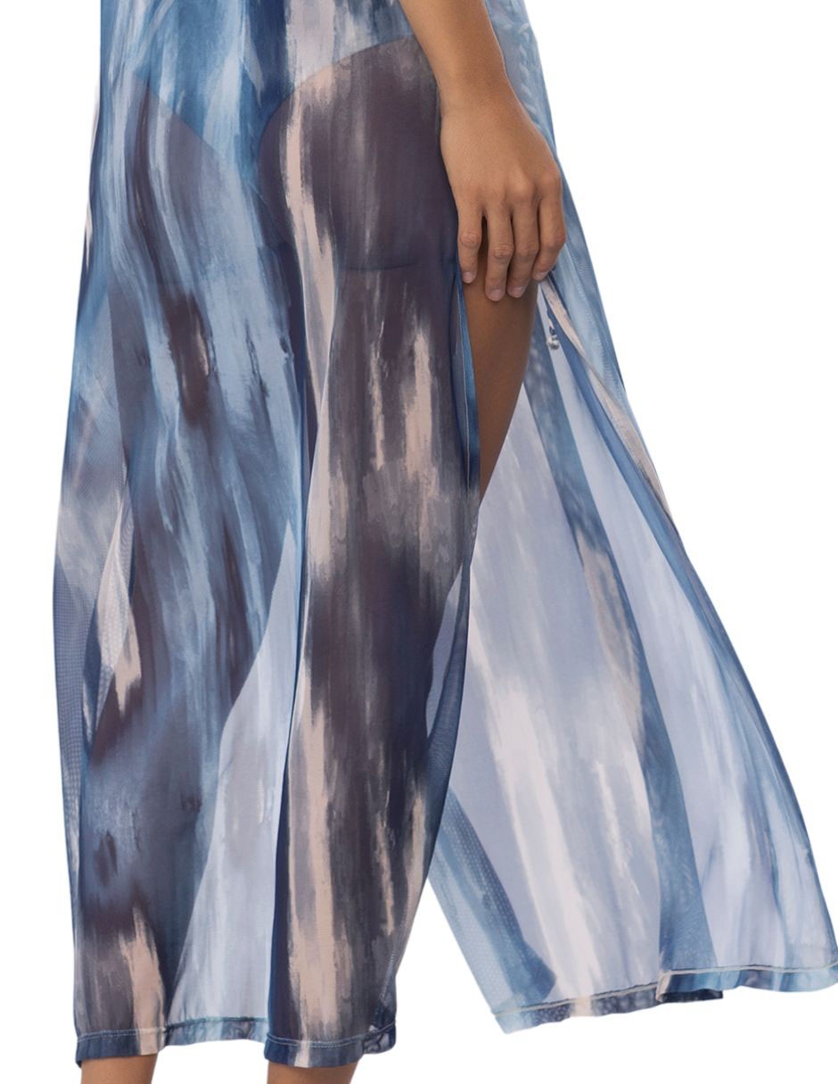 Vestido largo playa para mujer 4