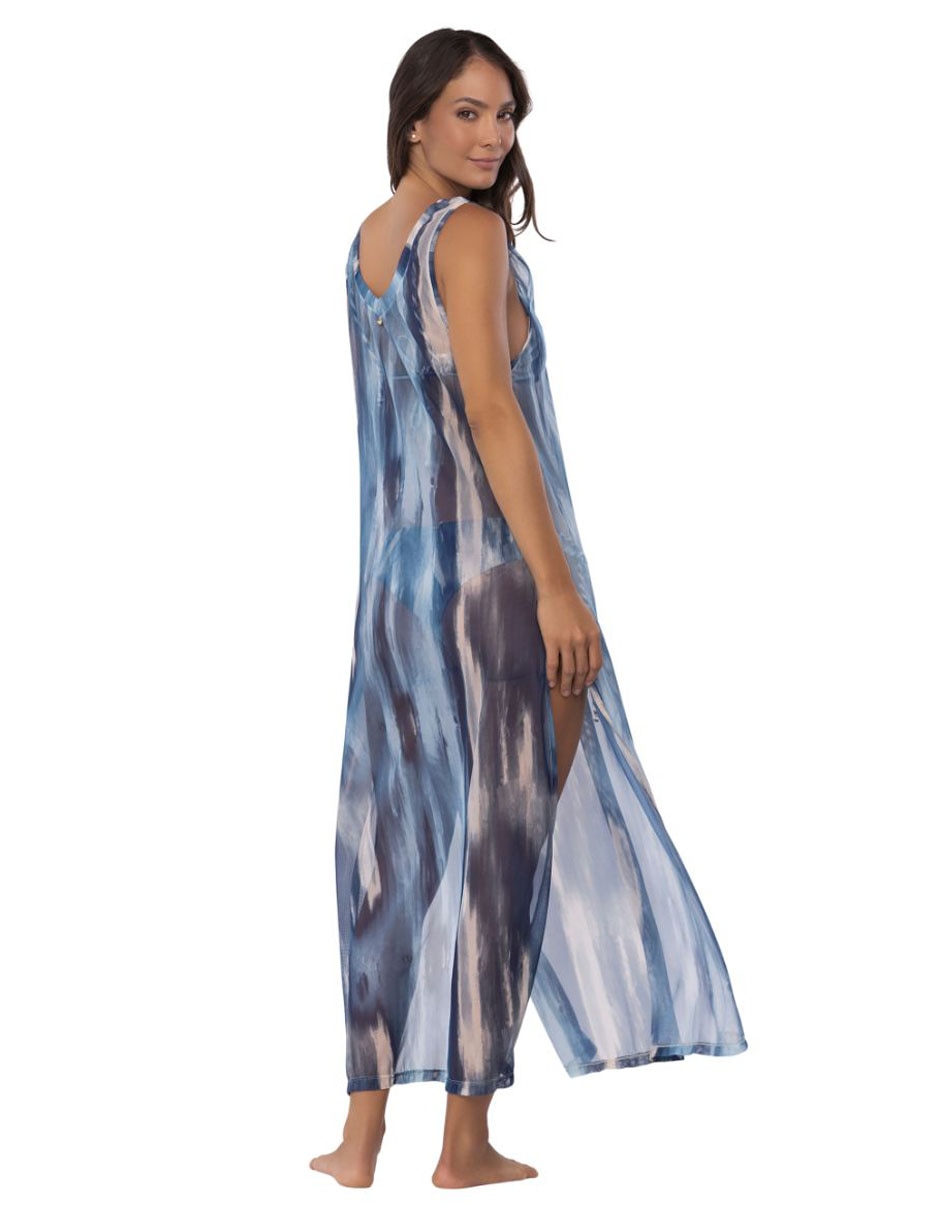 Vestido largo playa para mujer 3