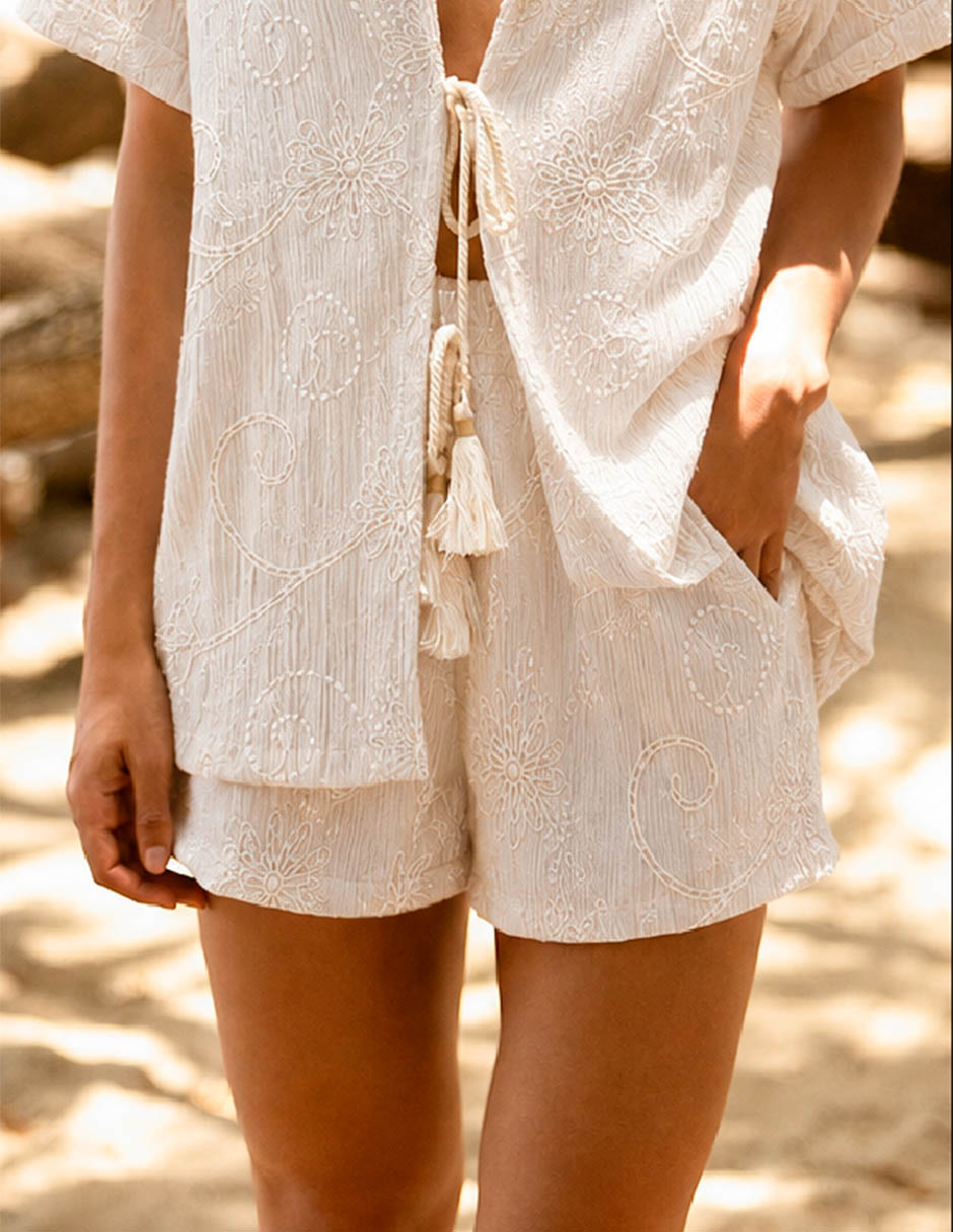 Short de lino para mujer 3