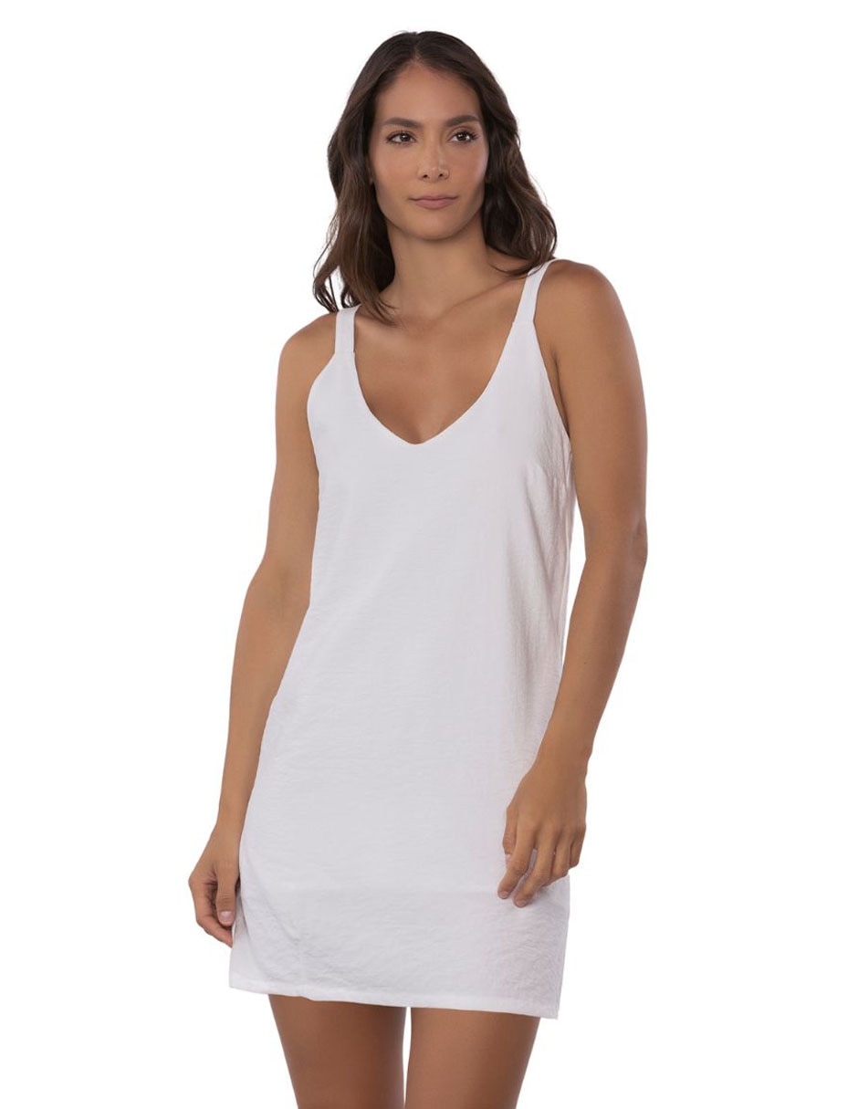 Vestido corto playa para mujer