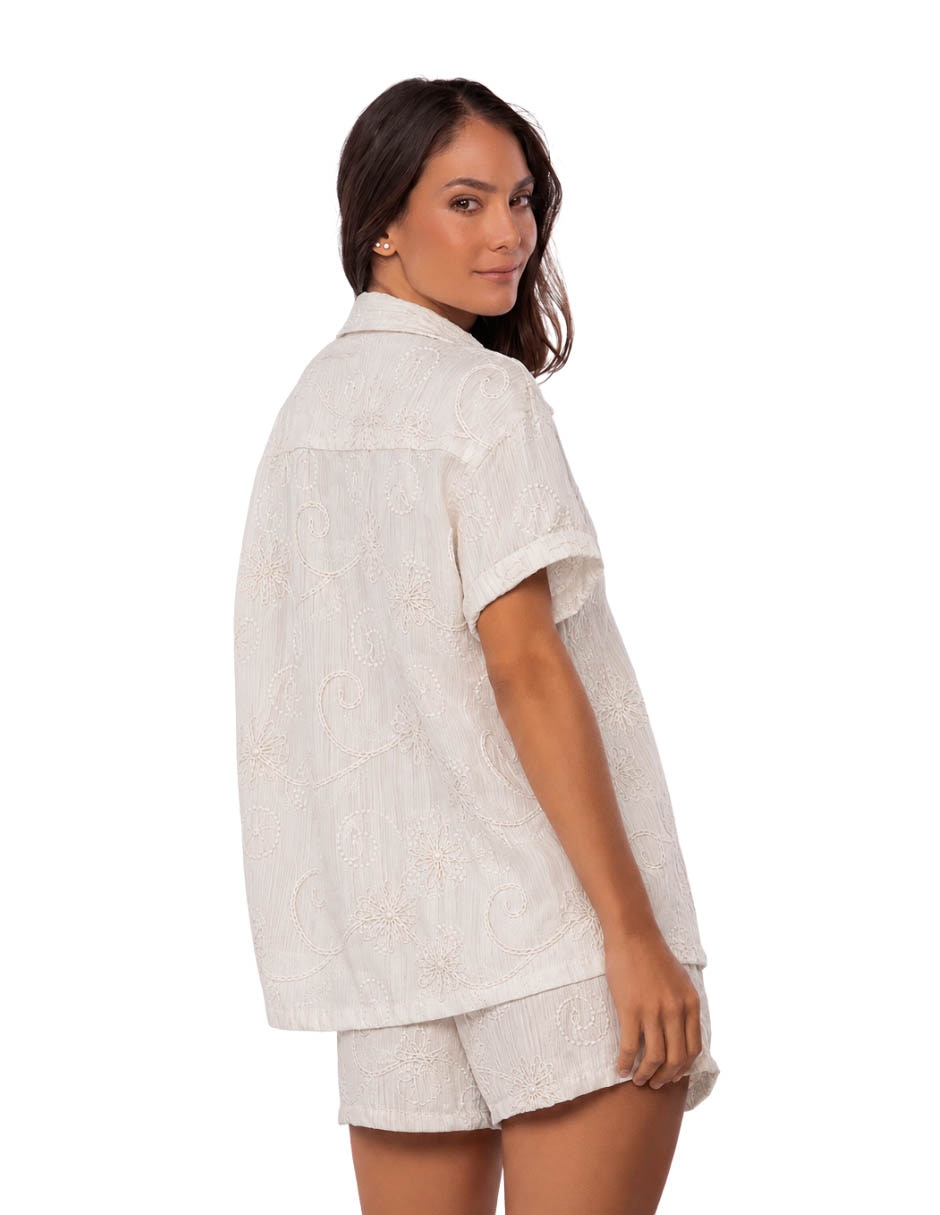 Playera manga corta para mujer 4