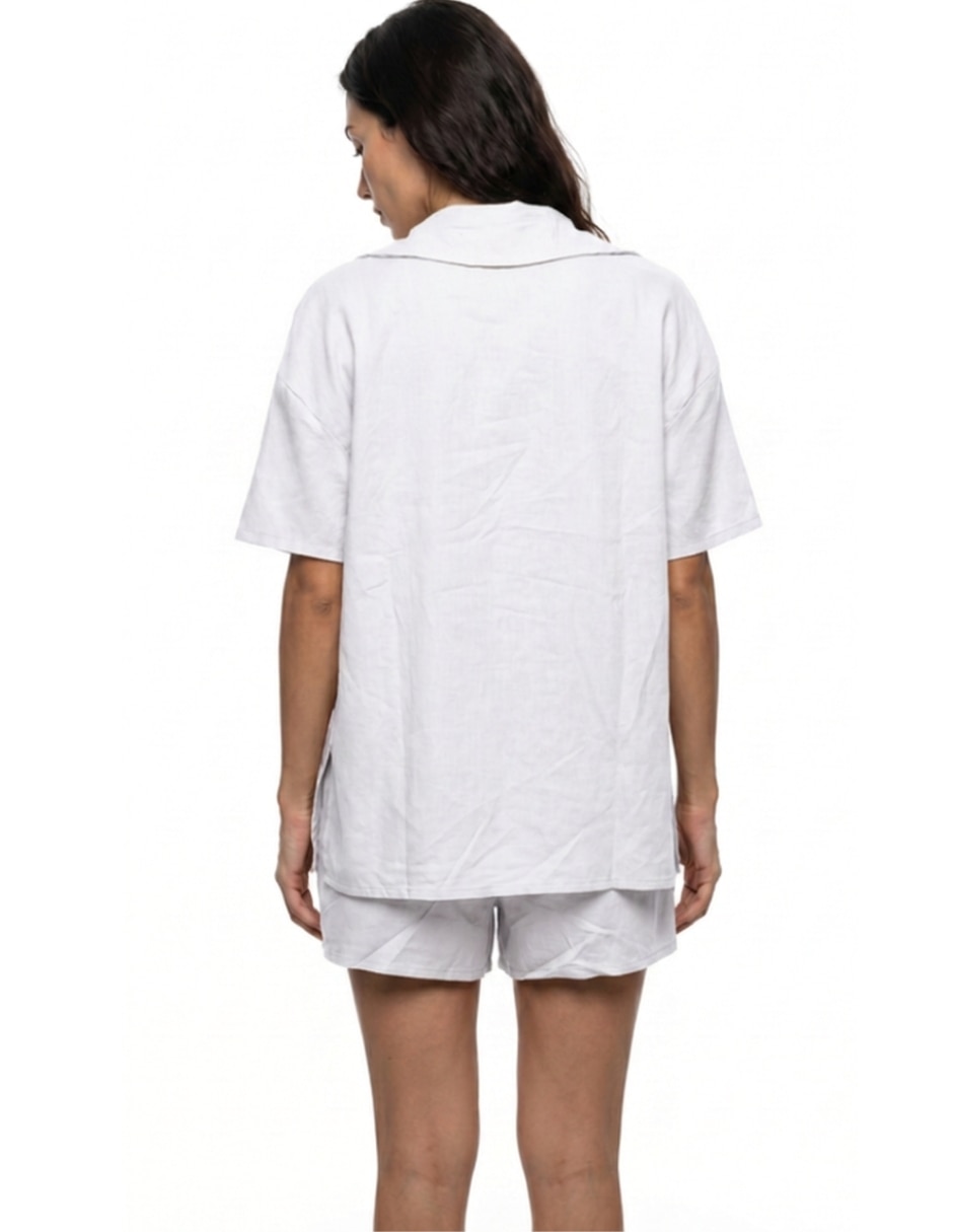 Salida de playa Alma De Mar con botones para mujer