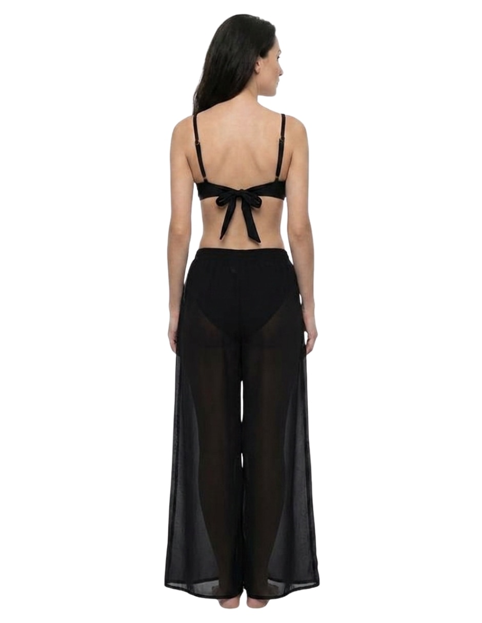 Salida de playa pantalón Alma de Mar con agujeta para mujer