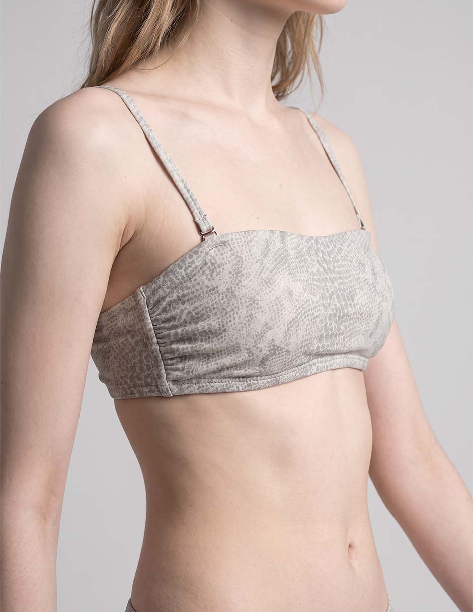 Top bikini con copas removibles para mujer 2