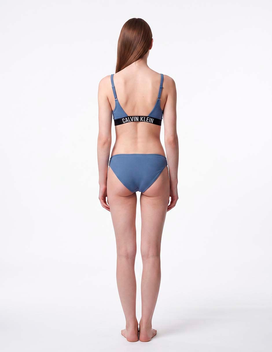 Top bikini con copa removible para mujer