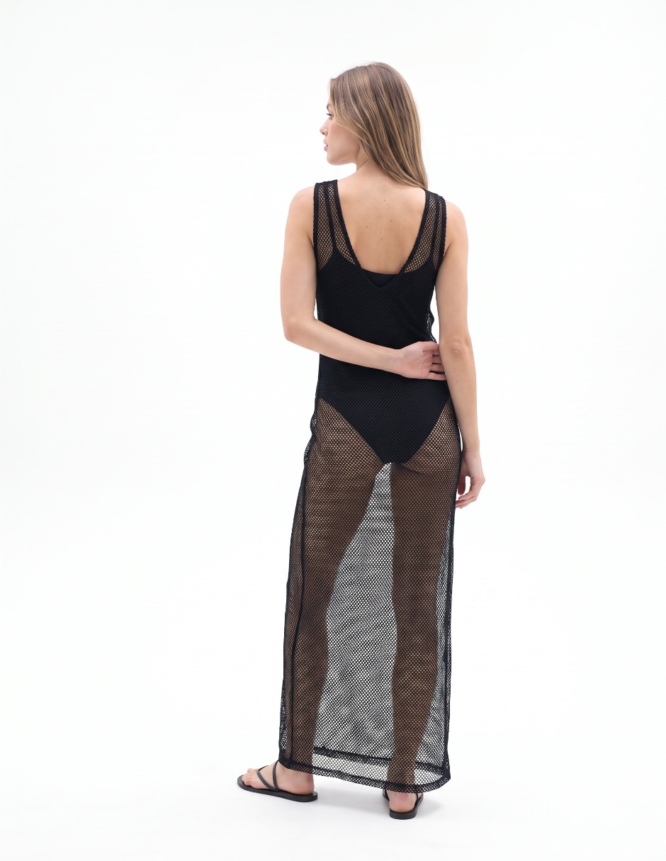 Salida de playa vestido para mujer 2