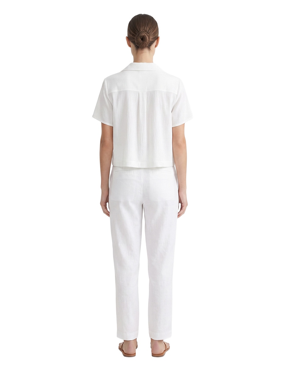 Blusa manga corta para mujer 3