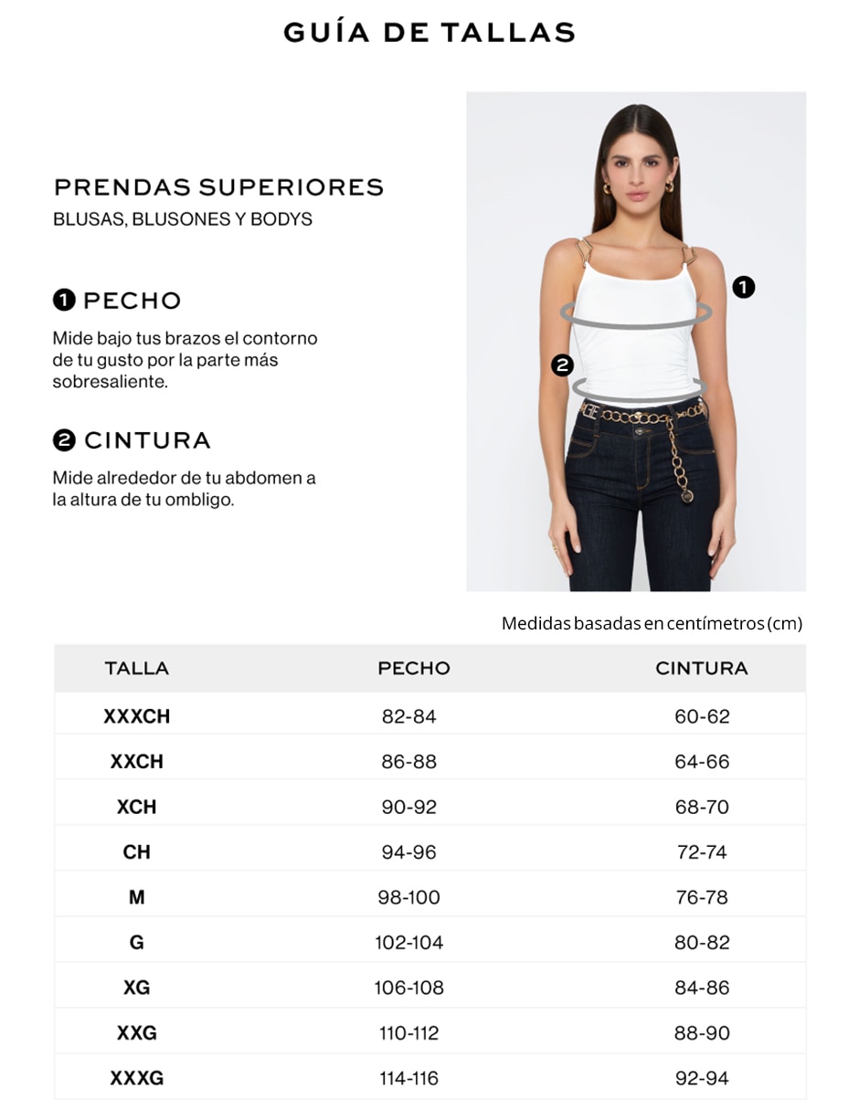 Blusa venice resort sin manga para mujer 2