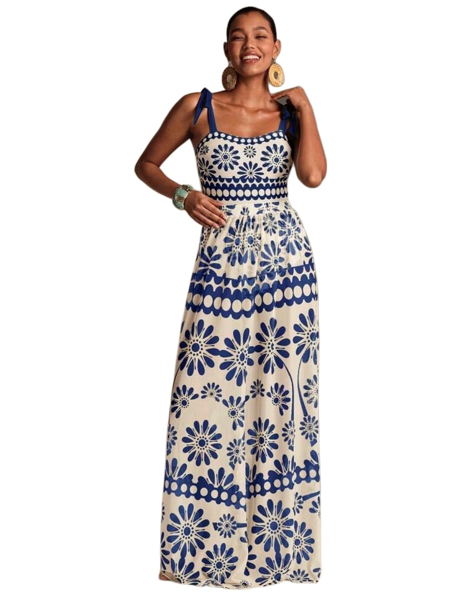 Traje de baño completo estampado floral para mujer 2