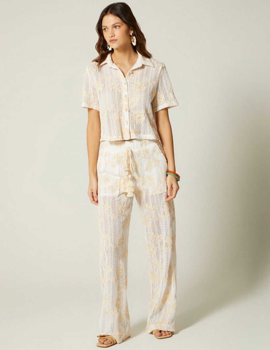 Blusa Siena Resort manga Corta para mujer 3