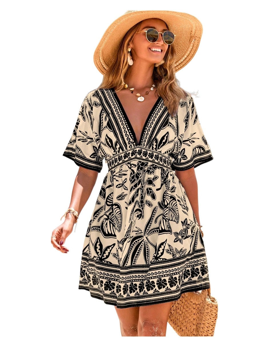 Salida de playa vestido para mujer 3