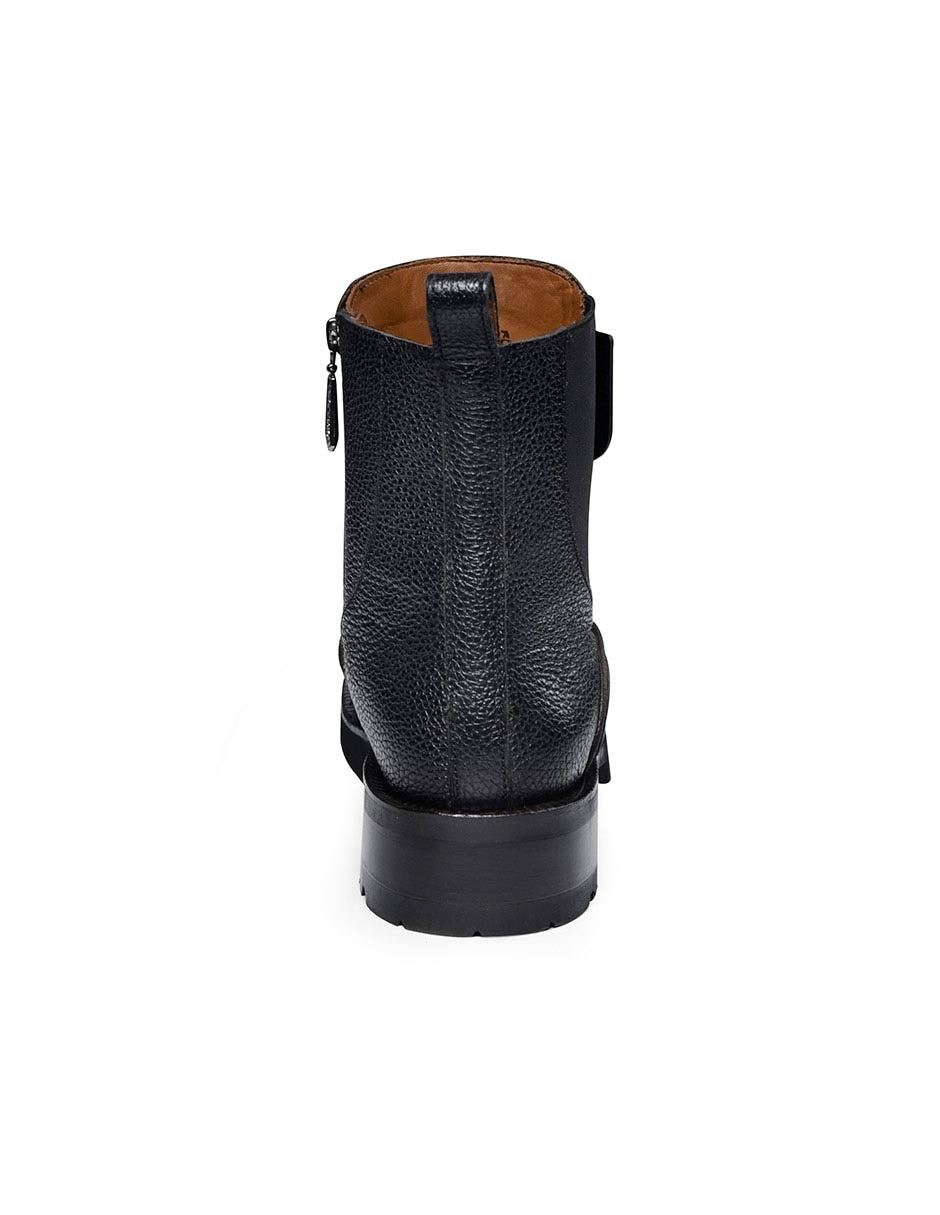 Botín de piel para hombre